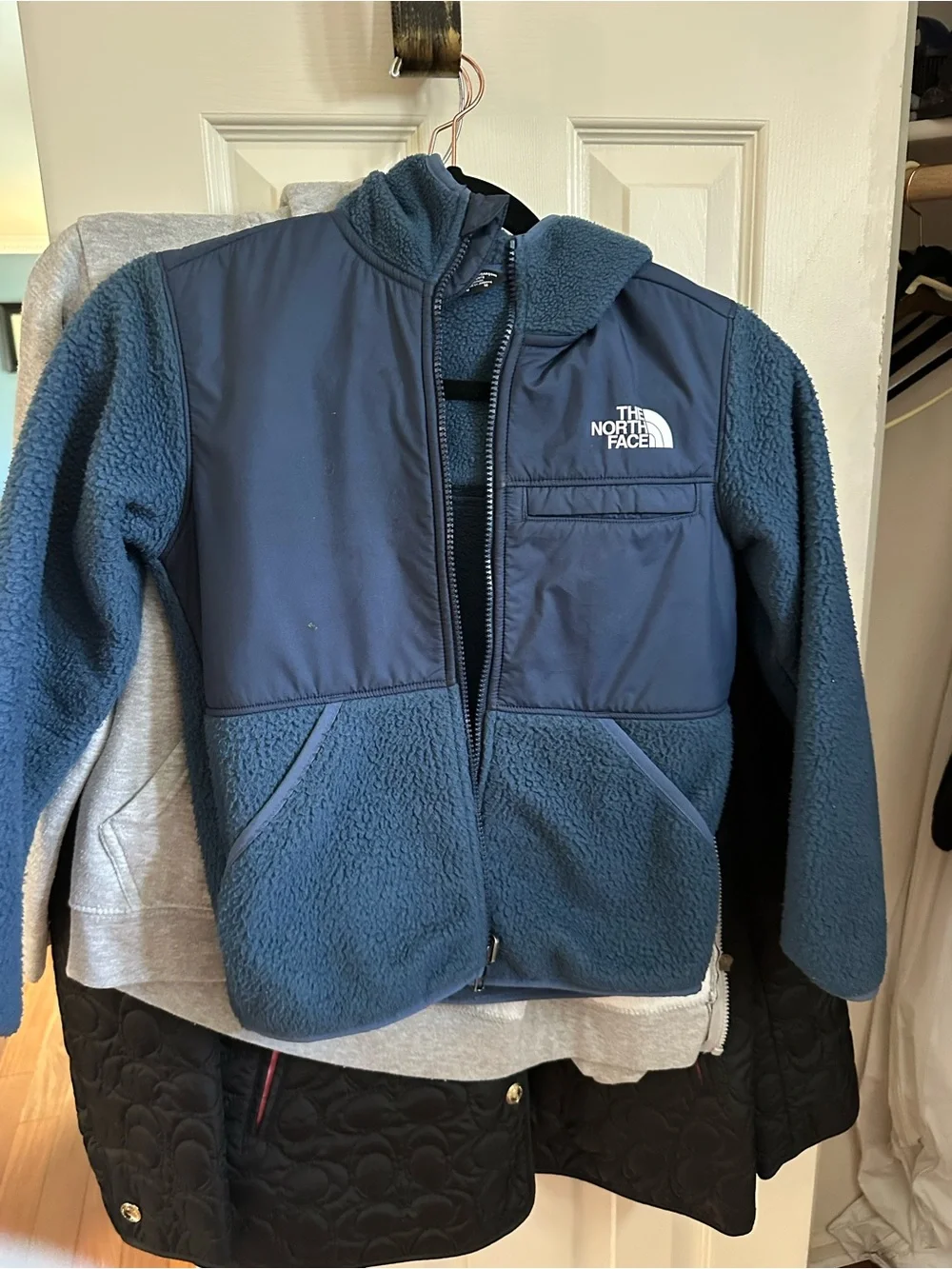 The North Face Kids' Navy Blue Fleece Jacket